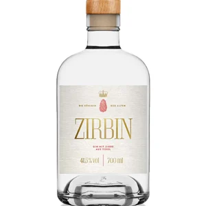 ZIRBIN DRY GIN 700 ml front
